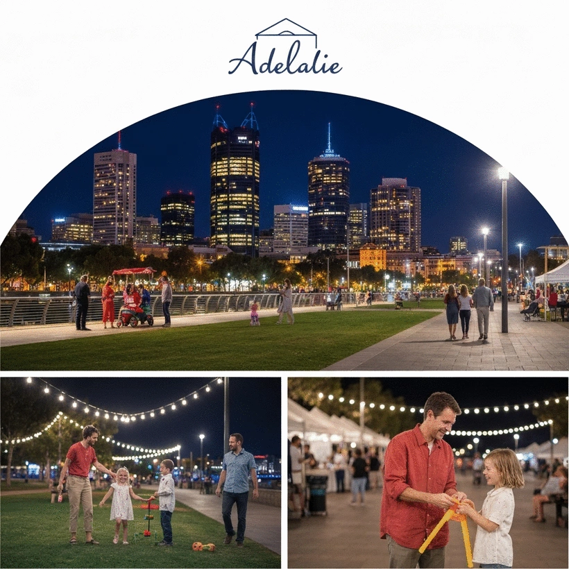 Family-Friendly Night Activities in Adelaide: Kid-Safe Fun After Dark in the CBD & Glenelg